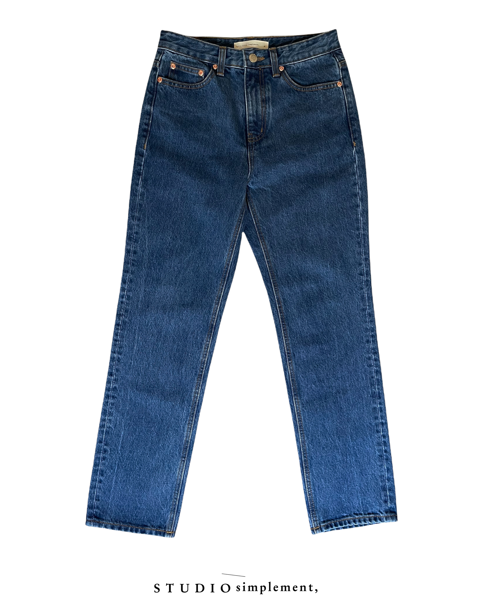 243 Ami Straight Jeans (Fabric by ORTA) - dark blue